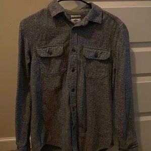 Old Navy Gray Button Down